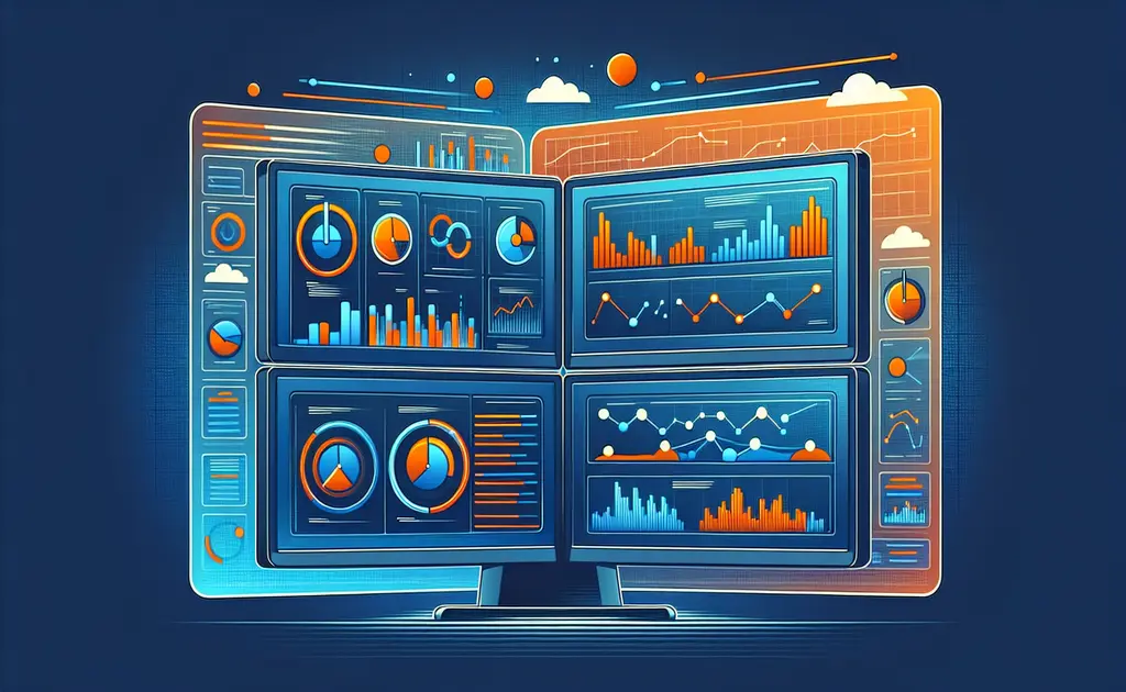 Grafana Docker Compose dashboard profesional con métricas en tiempo real