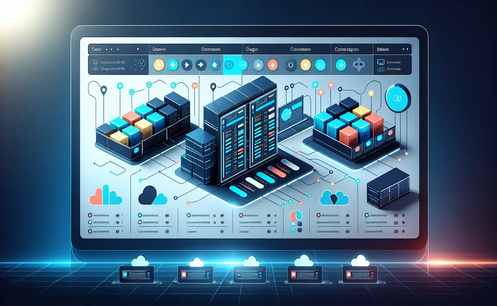 Portainer Docker Compose interfaz de gestión de contenedores