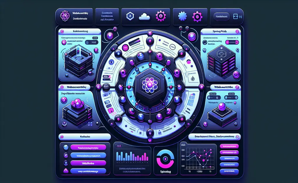 SpinKube Kubernetes - Dashboard de gestión de WebAssembly workloads serverless