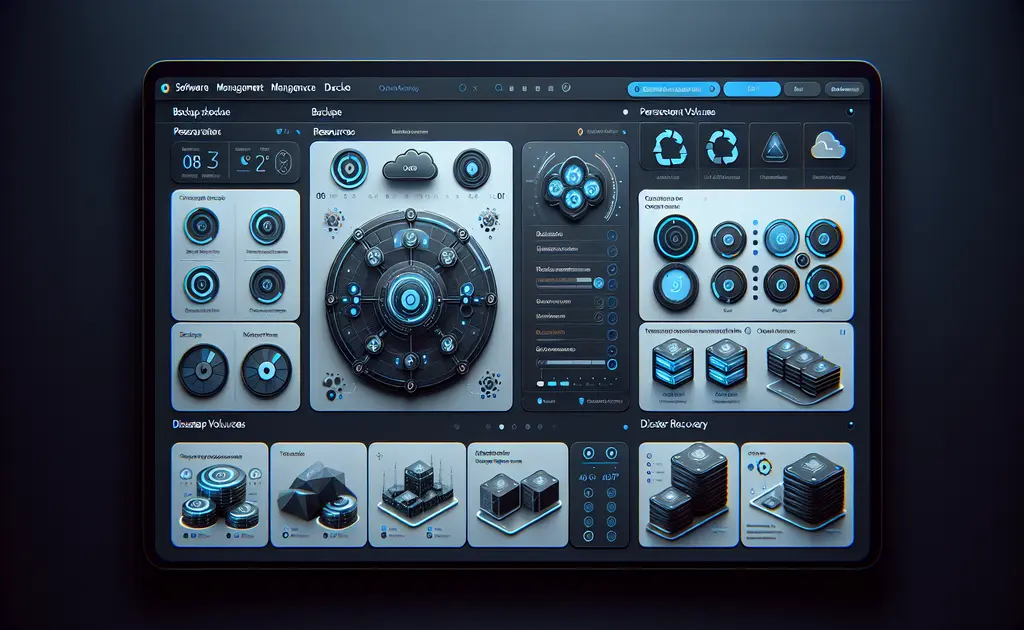 velero kubernetes - Dashboard de backup y recuperación de clústeres