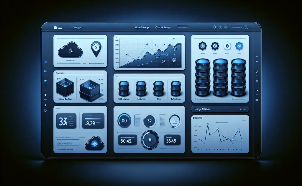 MinIO Kubernetes - Dashboard de object storage S3-compatible con gestión de buckets y monitoreo