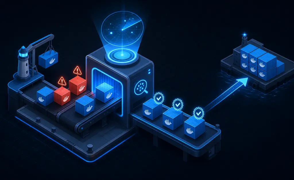 Harbor Docker Compose escaneando imágenes en un registro privado