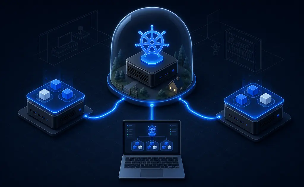 K3s Kubernetes ejecutando un clúster ligero en hardware modesto